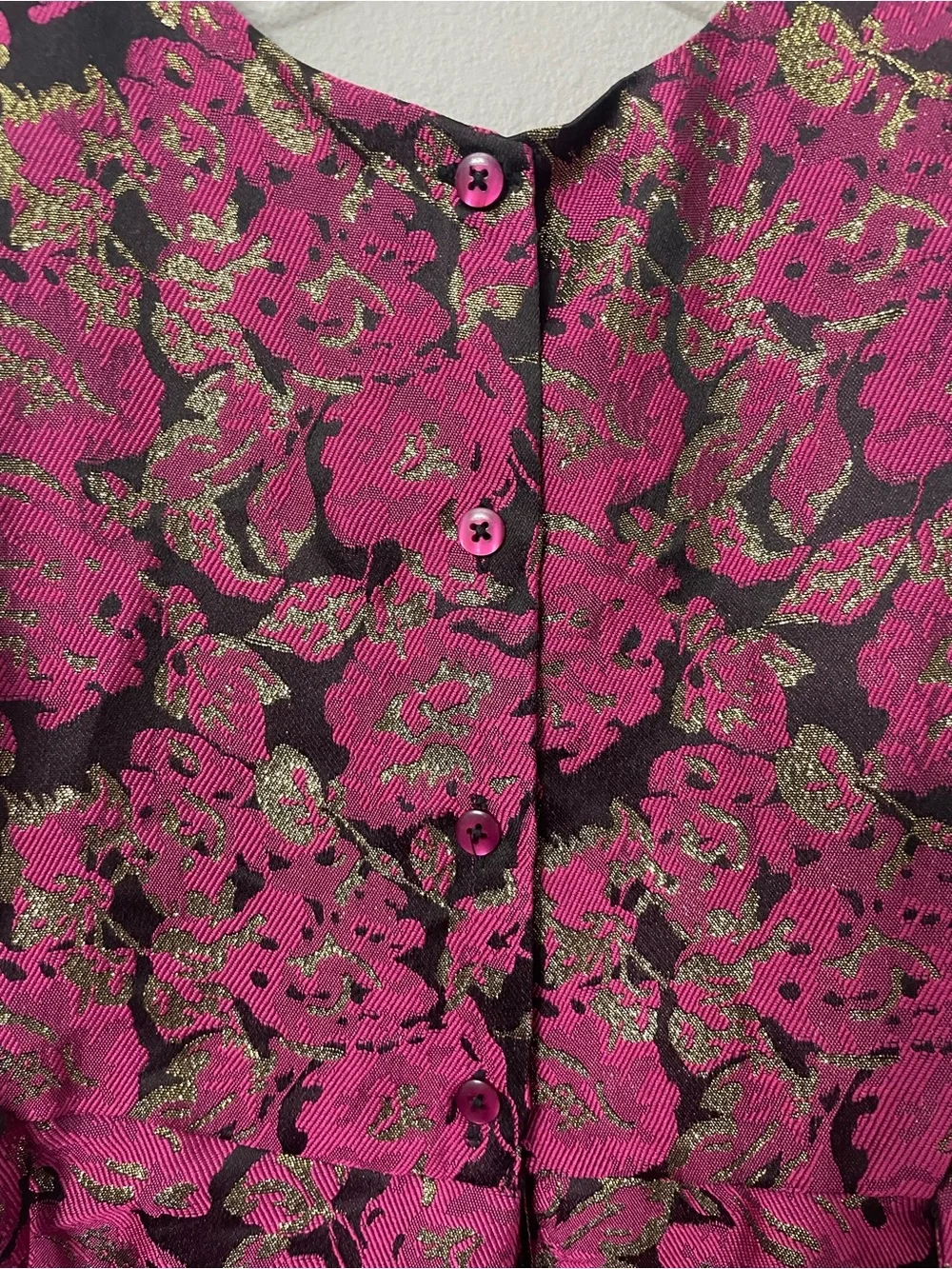 Blueberi Boulevard Floral Tiered Party Dress for Girls SZ 8 EUC